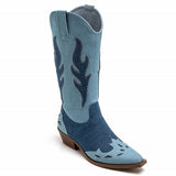 SHOES Abby Damen Cowboyboots 9632A Restudsalg Jeans