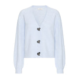b.young B.YOUNG Damen Strickjacke BXOMEA Cardigan Cashmere Blue MELANGE
