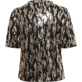 b.young B.YOUNG Damen Top BYREI Restudsalg Gold Abstract Mix