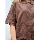 Black Colour BLACK COLOUR DAMENBLUSE BCAGNETA Blouse Espresso