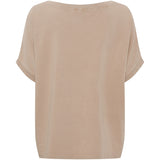 Black Colour BLACK COLOUR DAMEN T-Shirt BCZELDA T-shirt Caramel