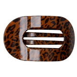 Black Colour BLACK COLOUR Damen Haarspange BCMILLA Accessories Brown Leo