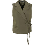 Black Colour BLACK COLOUR Damen weste BCRENA Vest Army