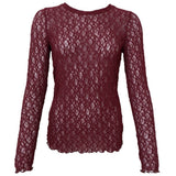 Black Colour BLACK COLOUR damen bluse BCCECILY Blouse Plum