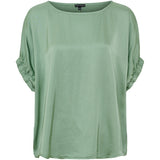Black Colour BLACK COLOUR damen bluse BCMABEL Blouse Sage Green