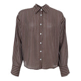 Black Colour BLACK COLOUR damen hemd BCMALONE Shirt Coffee