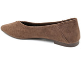 SHOES Belina Damen Ballerina schuhe 9873 Shoes Coffee