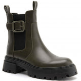 SHOES Damen Stiefel 5622 Restudsalg Green