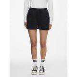 PIECES Damen-Sweatshorts „PCCHILLI SUMMER“ Shorts Black