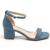 SHOES Edera Damen High Heels 6894 Restudsalg Jeans