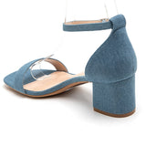 SHOES Edera Damen High Heels 6894 Restudsalg Jeans