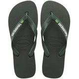 HAVAIANAS Havaianas Flip-Flops Unisex Brasilien Logo 4110850 Shoes Green Olive