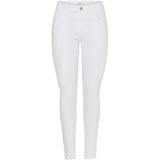 Jewelly Jewelly Damen Jeans JW22119-11 Restudsalg White