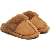SHOES Juno Hausschuhe SG-2 Indoor Slippers Camel