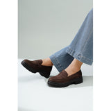SHOES Kamma Damen loafer 9280 Loafers Brown
