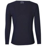 Liberté LIBERTÉ Damen MESH T-shirt NAVY MEDIUM DOT