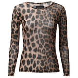 Liberté LIBERTÉ Damen bluse MESH Blouse BIG LUX LEO