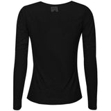 Liberté LIBERTÉ Damenn bluse MESH Blouse BLACK SILVER DIAMOND DOT