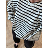 LULULIA LULULIA Damen Bluse LuOlivia 58935LU LS Tee Black