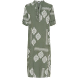 LULULIA LULULIA Damen Kleid LuEva 94198 Dress Military/Beige