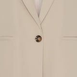 LULULIA LULULIA Gia Damen Blazer 6120-0 Blazer Beige