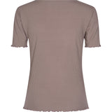 Liberté Liberté Damen T-Shirt NATALIA 9971 T-shirt Light Brown