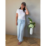 LULULIA Lululia Damen Hose LuVictoria 266188LU - Länge 32 Pant Celeste43
