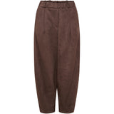 MARTA DU CHATEAU MArta du Chateau Damen Hose MdcPilea 16635Suede Pant Moro