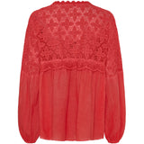 MARTA DU CHATEAU Marta Du Chateau Damen Bluse MdcAurora Restudsalg Rosso Cold Wash