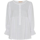 MARTA DU CHATEAU Marta Du Chateau Damen Bluse MdcCoco 6137 Restudsalg White