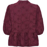 MARTA DU CHATEAU Marta Du Chateau Damen Bluse MdcSafiya Blouse Bordeaux