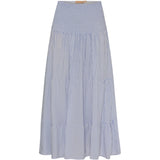 MARTA DU CHATEAU Marta Du Chateau Damen Rock 5201 Skirt JeansStripe1487