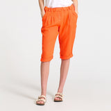 MARTA DU CHATEAU Marta Du Chateau Damen Shorts 6050 Restudsalg Arancio