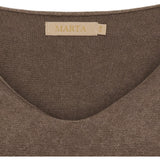 MARTA DU CHATEAU Marta Du Chateau Damen Strickjacke MDCCelina 5002 Knit Nuggat9061
