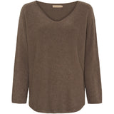 MARTA DU CHATEAU Marta Du Chateau Damen Strickjacke MDCCelina 5002 Knit Nuggat9061