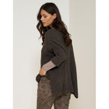MARTA DU CHATEAU Marta Du Chateau Damen Strickjacke MdcMille 18236 Restudsalg Fango