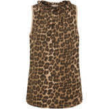MARTA DU CHATEAU Marta Du Chateau Damen Top MDCLUCINA Top Camello Leo