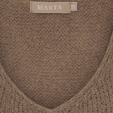 MARTA DU CHATEAU Marta Du Chateau Damen Weste MdcMarlene 5114 Vest Tortora27654