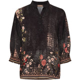 MARTA DU CHATEAU Marta du Chateau Damen Bluse MdcMelisande 7527 Shirt Nero5295tpg