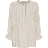 MARTA DU CHATEAU Marta du Chateau Damen Bluse MdcPoppy 7473 Shirt Sabbia102