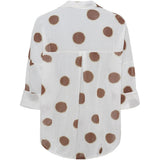MARTA DU CHATEAU Marta du Chateau Damen Bluse MdcRiva 851928 Blouse Brown