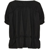 MARTA DU CHATEAU Marta du Chateau Damen Bluse MdcSaffron 258685 Blouse Nero