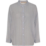 MARTA DU CHATEAU Marta du Chateau Damen Hemd MdcLotus 258920 Restudsalg Blue Dots
