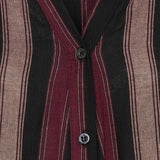MARTA DU CHATEAU Marta du Chateau Damen Hemd MdcPeyton 25161 Shirt Black/Bordeaux1
