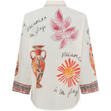 MARTA DU CHATEAU Marta du Chateau Damen Hemd mdcPirella 268654 Shirt White Originale