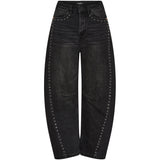 MARTA DU CHATEAU Marta du Chateau Damen Hose MdcBitten MDC226-8605 Restudsalg Black