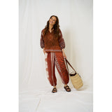 MARTA DU CHATEAU Marta du Chateau Damen Hose MdcFiorenza 56691M Pant Brown