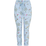 MARTA DU CHATEAU Marta du Chateau Damen Hose MdcHarriet 21790 Pant Sky Blue