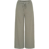 MARTA DU CHATEAU Marta du Chateau Damen Hose MdcMireya 22611 Pant White/Military Stripe