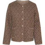 MARTA DU CHATEAU Marta du Chateau Damen Jacke MdcAvril 86567 Restudsalg Brown
